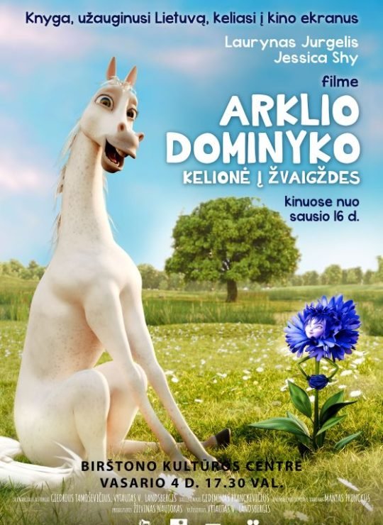 Animacinis filmas ,, ARKLIO DOMINYKO KELIONĖ Į ŽVAIGŽDES”