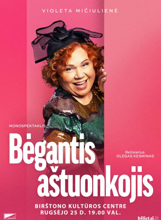 Monospektaklis ,,Bėgantis aštuonkojis”