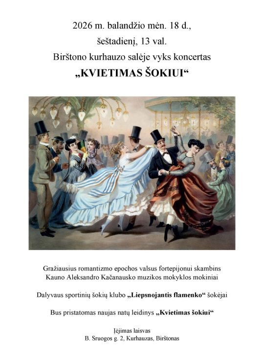 Koncertas „Kvietimas šokiui“