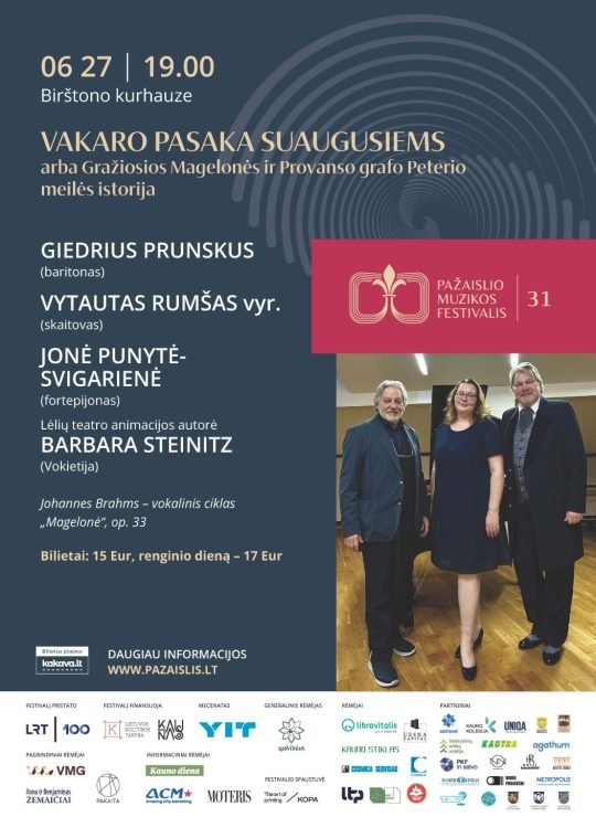 Vakaro pasaka suaugusiems arba Gražiosios Magelonės ir Provanso grafo Peterio meilės istorija