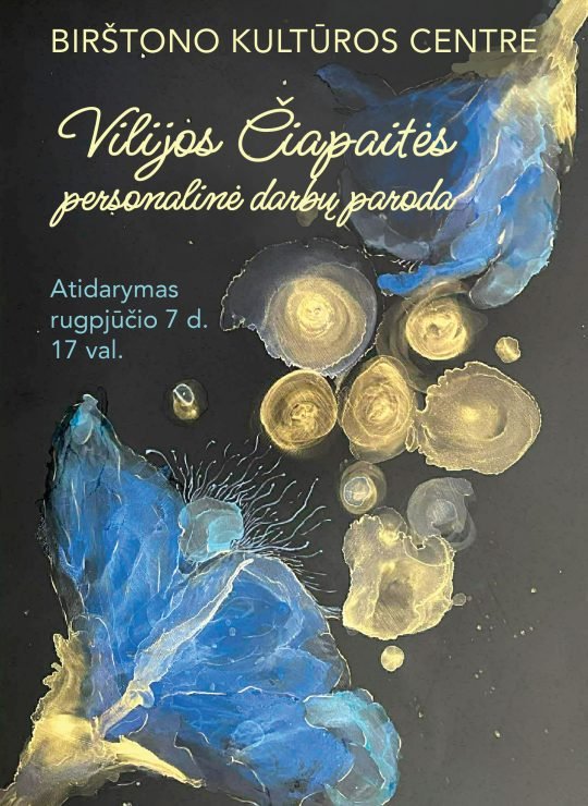 Vilijos Čiapaitės personalinė darbų paroda
