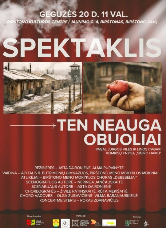 Spektaklis „Ten neauga obuoliai”