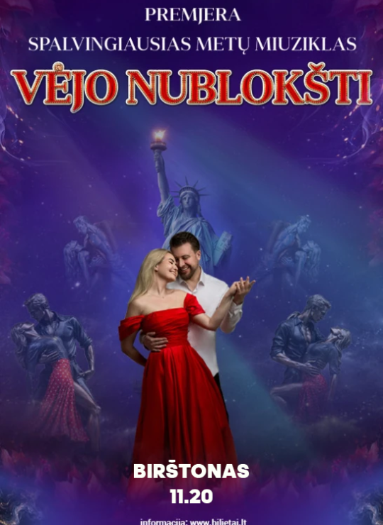 Miuziklas ,,Vėjo nublokšti”