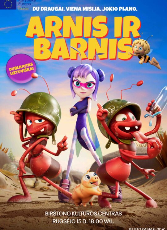Animacinė komedija ,,Arnis ir barnis”