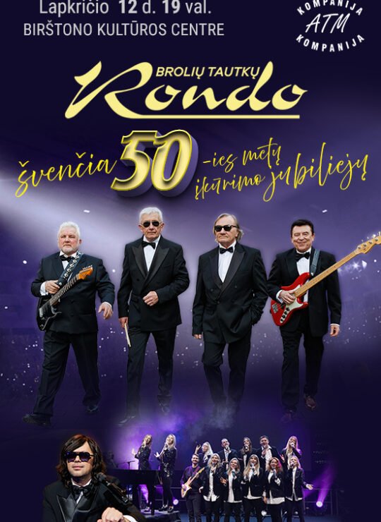 Brolių Tautkų ,,RONDO” švenčia 50 – ies metų įkūrimo jubiliejų