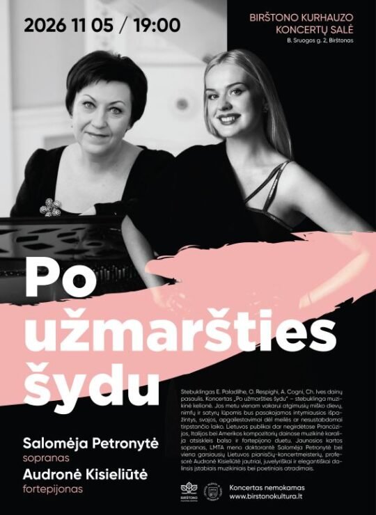 Klasikinės muzikos koncertas ,,Po užmaršties šydu”