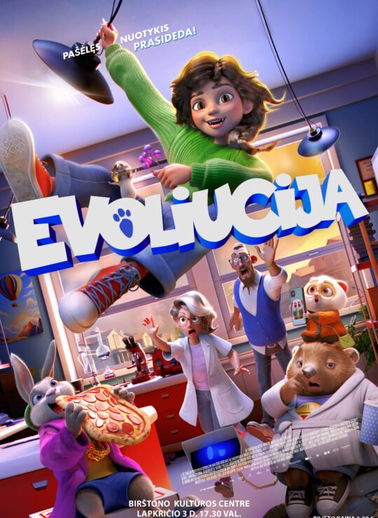 Animacinis filmas “Evoliucija”